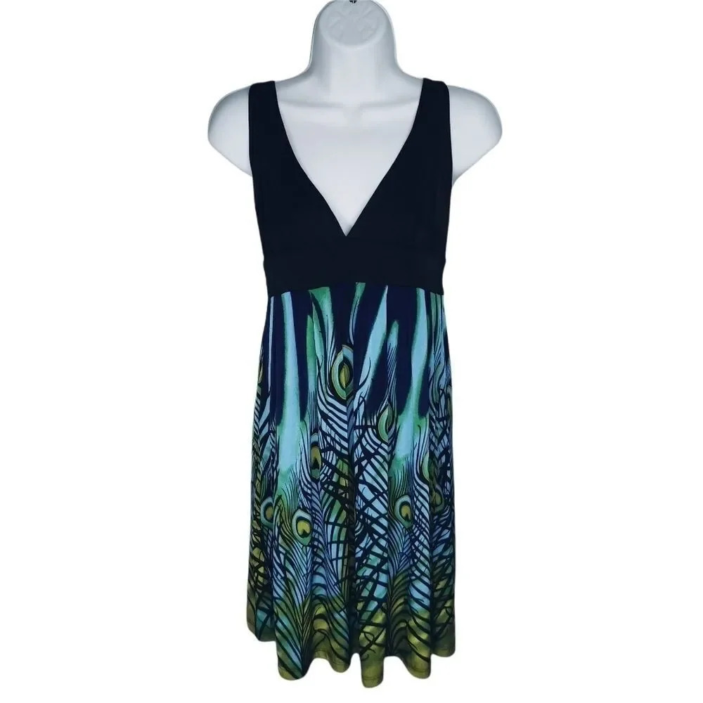 Costa  Blanca Summer Dress, Umpire Waist, S